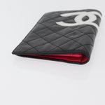 Chanel Cambon Bifold Wallet Quilted Lambskin Long - image 4