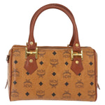 MCM Visetos logogramme Handbag Canvas and Leather - image 2