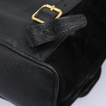 Gucci Vintage Bamboo Backpack Suede and Leather - image 11