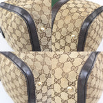 Gucci Vintage Web Boston Bag GG Canvas Medium - image 9