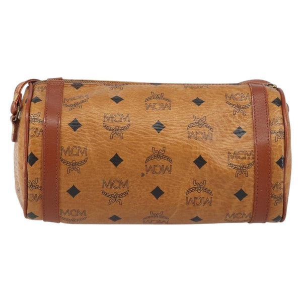 MCM Visetos Shoulder bag Canvas and Leather