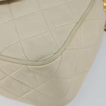 Chanel Vintage Front Pocket Camera Bag Quilted Lambskin Small - image 9