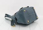 Salvatore Ferragamo Gancini Shoulder Bag Pleated Leather Large - image 5