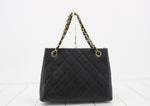 Chanel Shopping Tote Quilted Caviar Large - image 2