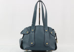 Salvatore Ferragamo Gancini Shoulder Bag Pleated Leather Large - image 2