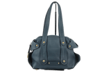 Salvatore Ferragamo Gancini Shoulder Bag Pleated Leather Large - image 1