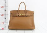 Hermes Birkin Handbag Blue Togo with Palladium Hardware 35 - image 2