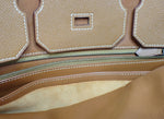 Hermes Birkin Handbag Blue Togo with Palladium Hardware 35 - image 16